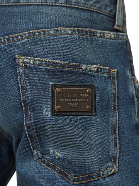 jeans dolce gabbana gold chain men|dolce gabbana jeans outlet.